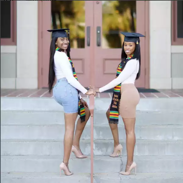 "Choose Your Friends Carefully"- Lady Celebrates As She And Her Friend Graduate In Style {Photos}
